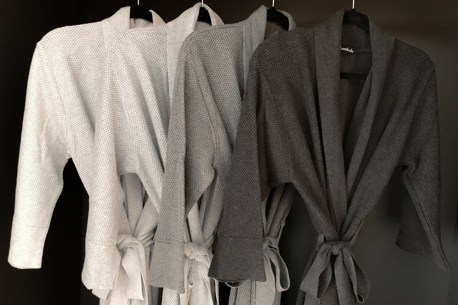Collection: Bamboo Knitted Bathrobes Collection: Bamboo Knitted Bathrobes