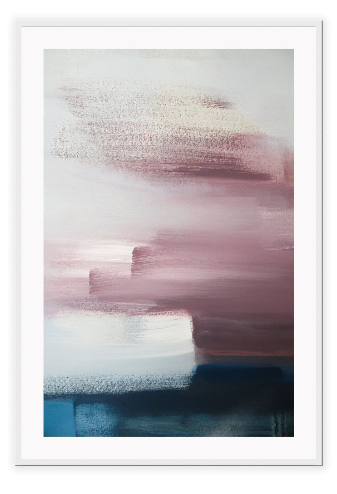 Canvas Print Small 50x70cm / White Allegro Allegro Wall Art : Ready to hang framed artwork. Brand