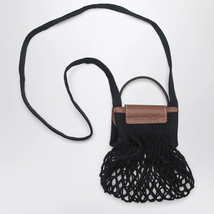 Longchamp - Black Le Pliage Filet XS bag