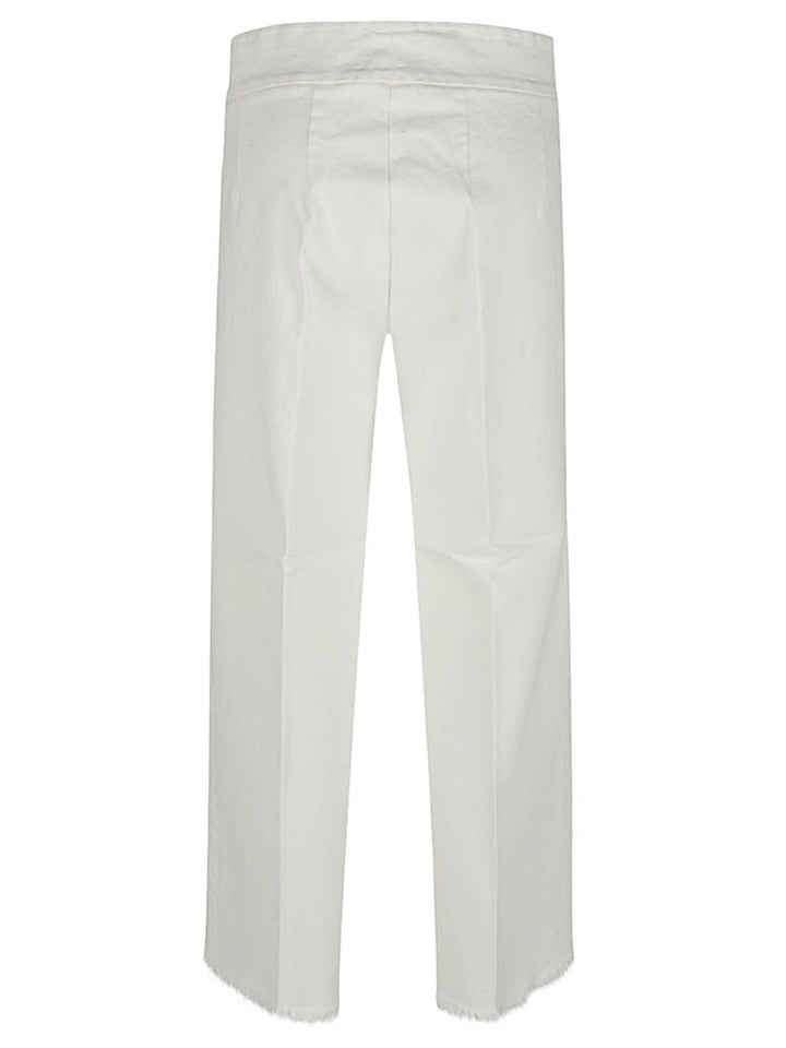 Trousers 4 AVENUE MONTAIGNE Trousers White Brand