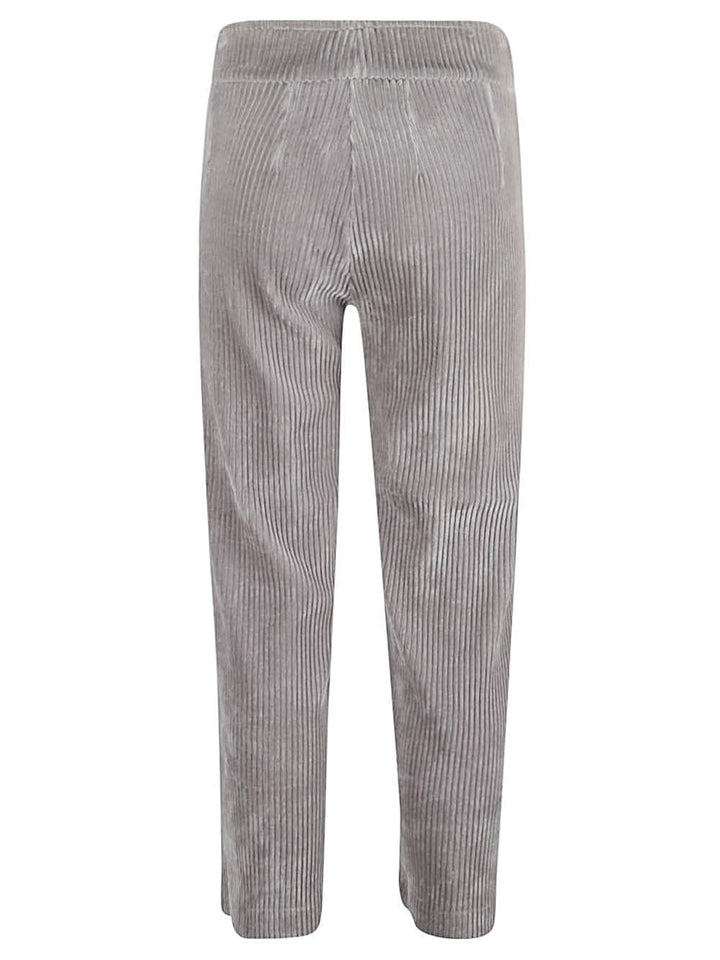 Trousers 8 AVENUE MONTAIGNE Trousers Silver Brand