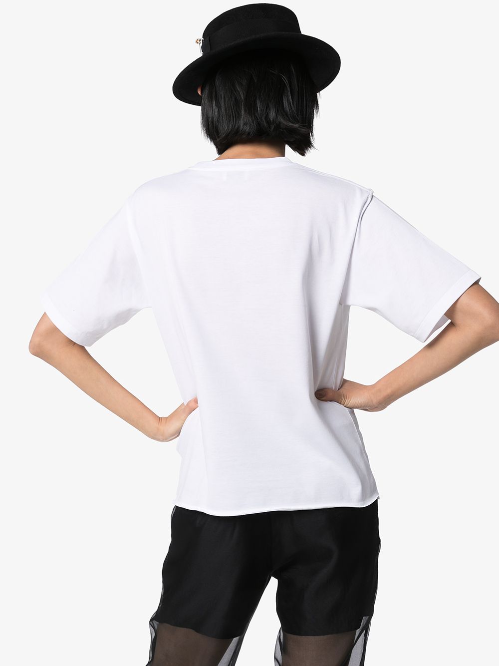 Saint Laurent T-Shirts und Polos Weiß