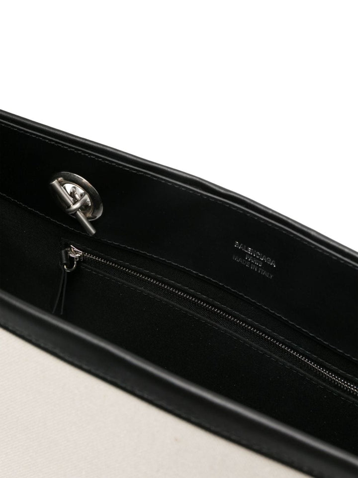 Balenciaga – Tragetasche aus Canvas mit Logo-Print