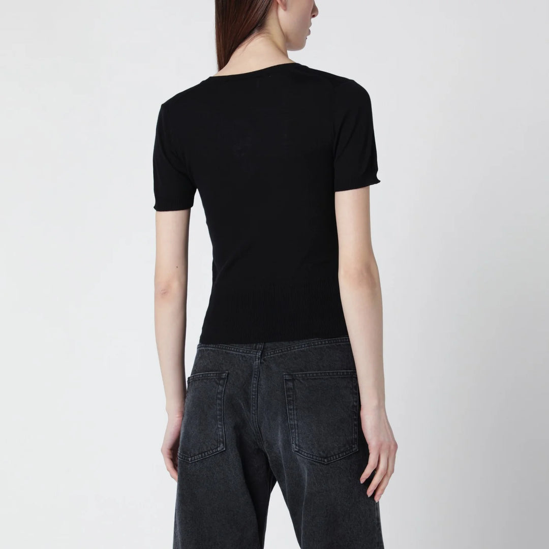 Vivienne Westwood - Bea black cotton top