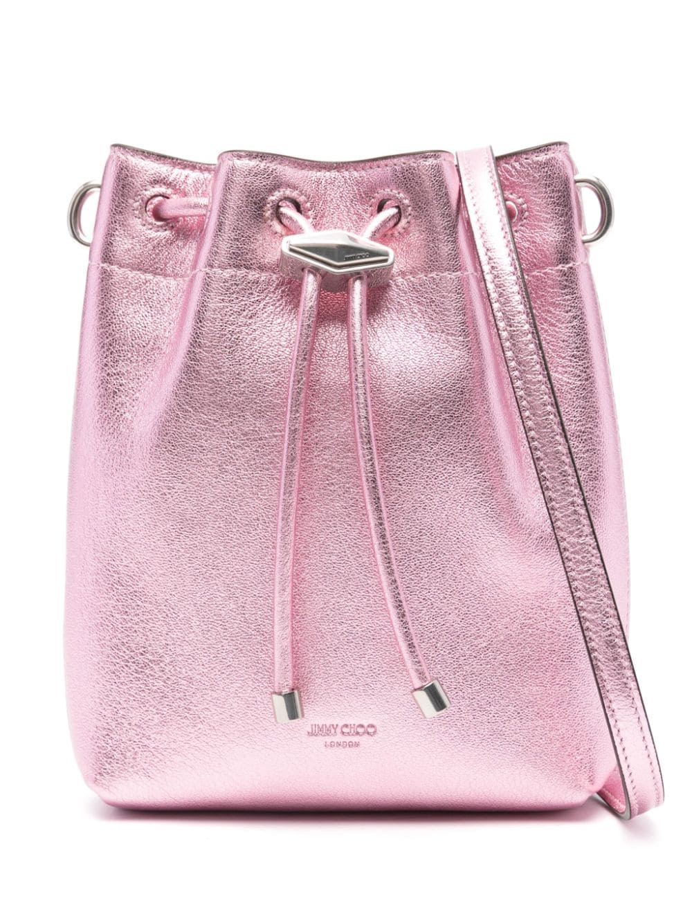 Clutches UNI Jimmy Choo Shoulder Bucket Bag Pink Brand