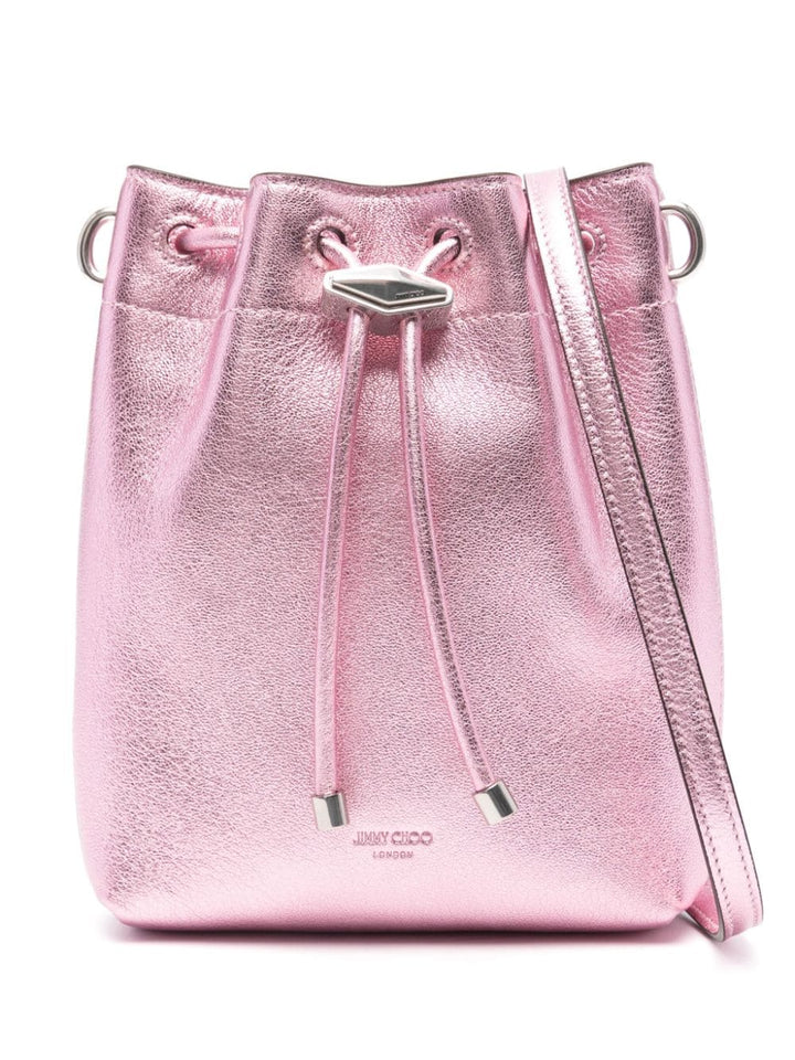 Clutches UNI Jimmy Choo Shoulder Bucket Bag Pink Brand