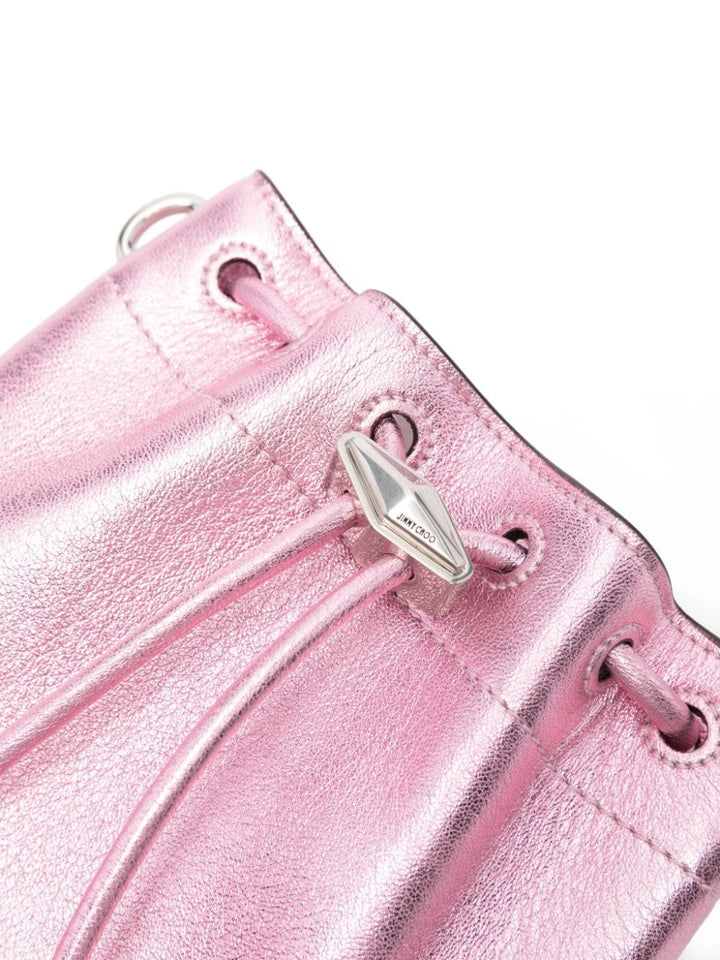 Clutches UNI Jimmy Choo Shoulder Bucket Bag Pink Brand