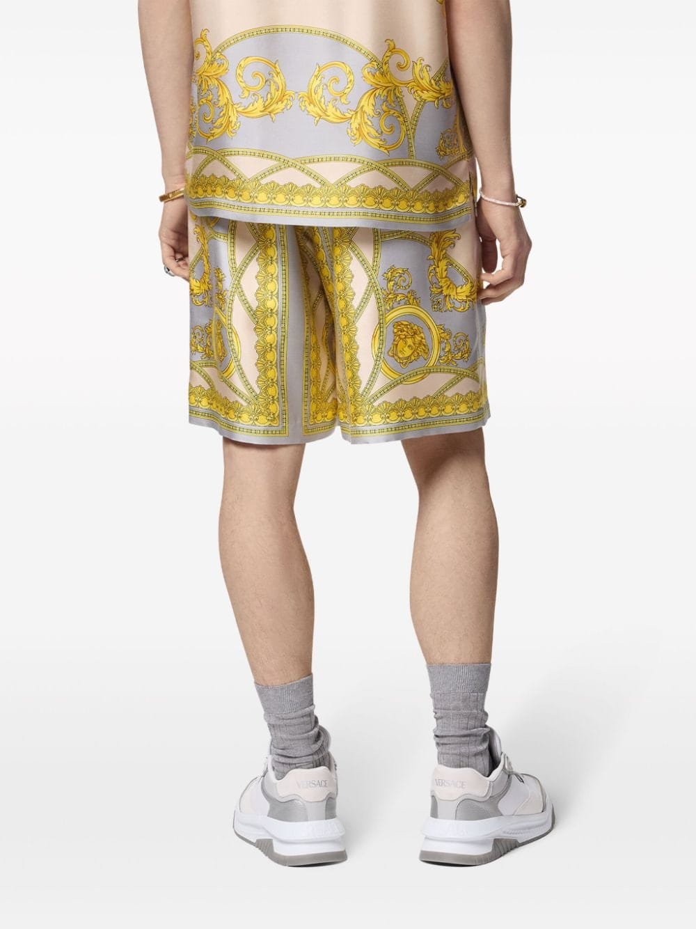 Short trousers Versace Shorts Golden Brand