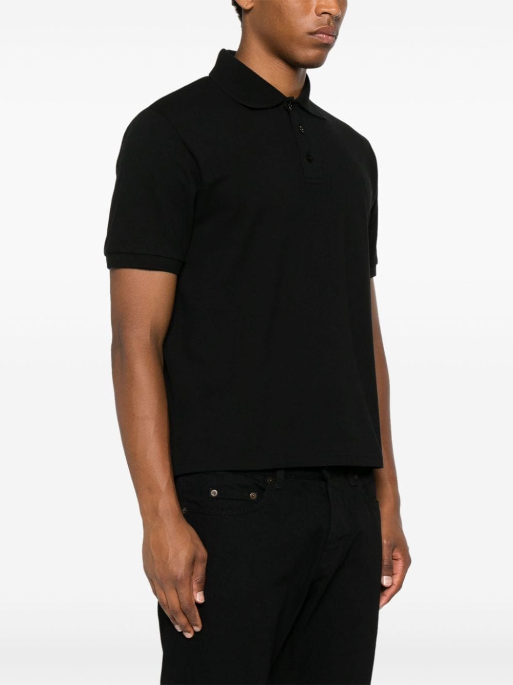Topwear Saint Laurent  T-shirts and Polos Black Brand