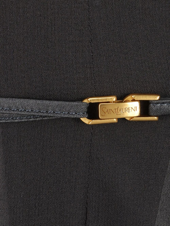 Saint Laurent Top Schwarz