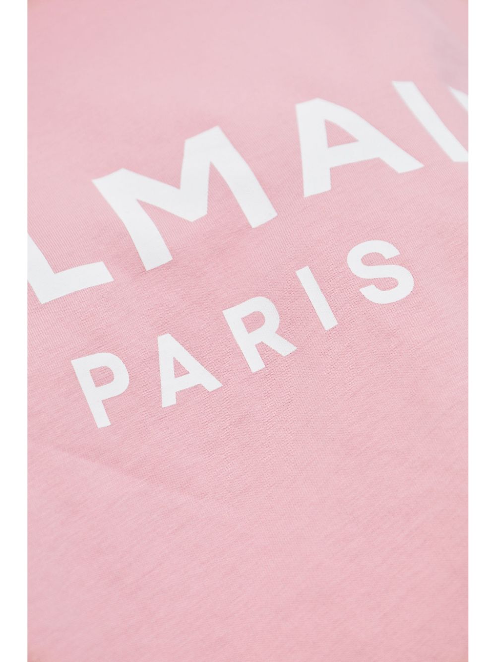 Balmain Cropped Tee