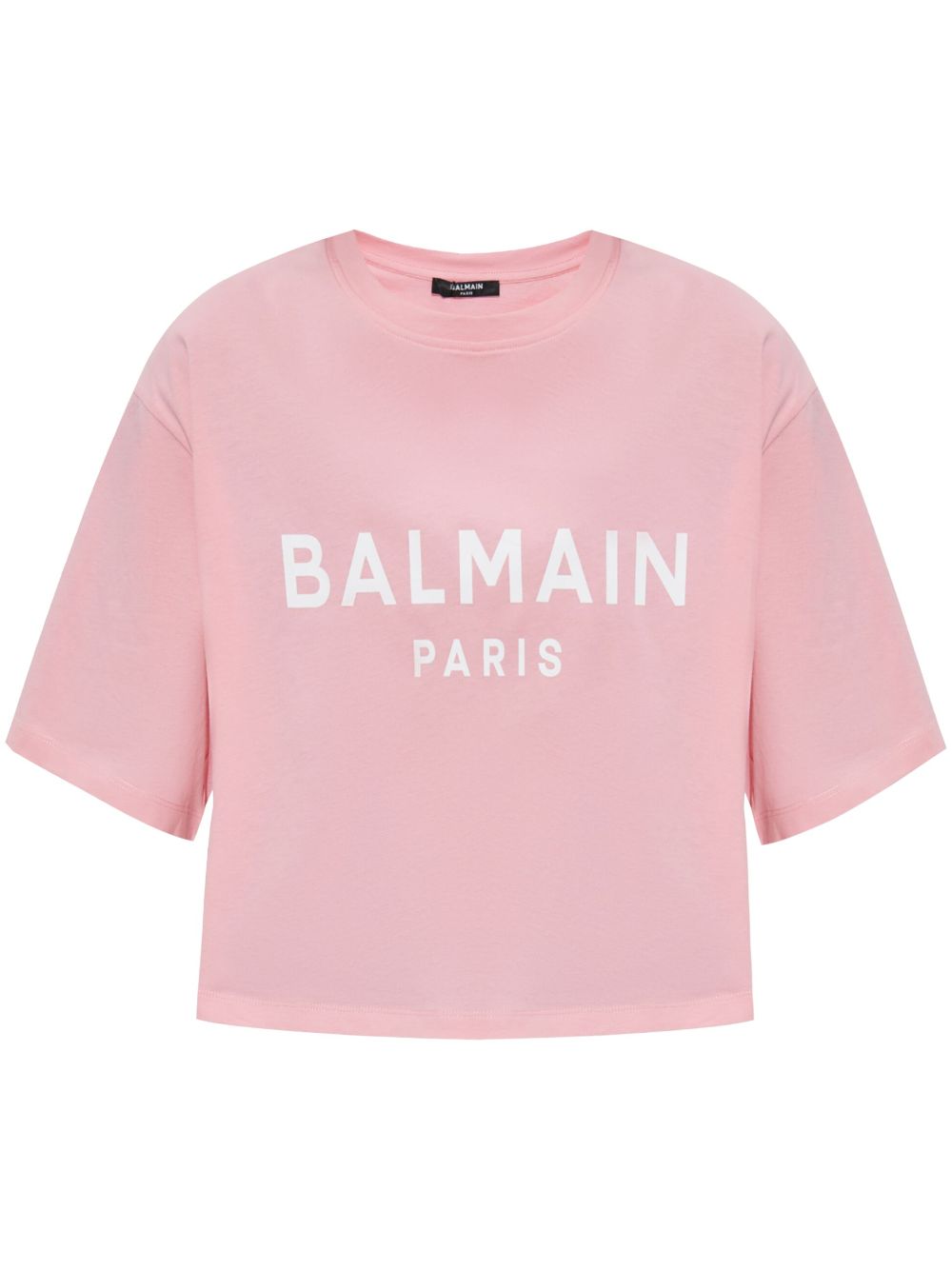 Balmain Cropped Tee