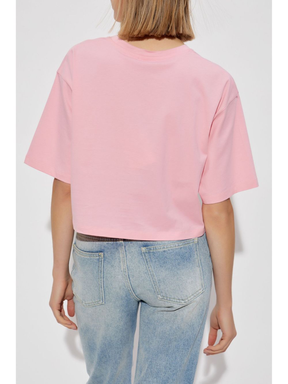 Balmain Cropped Tee