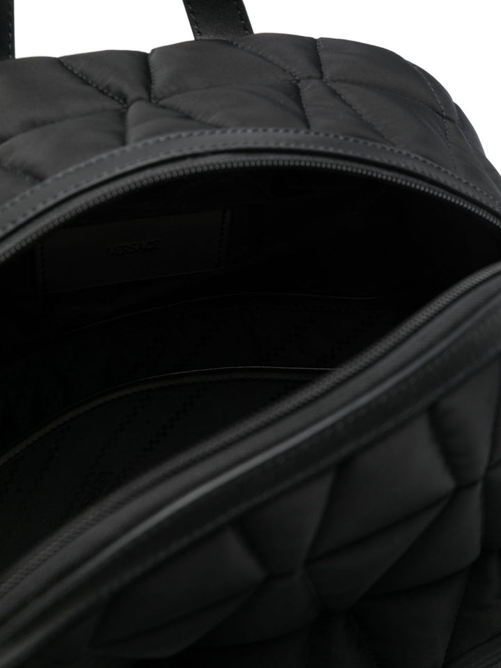Versace Black Backpack