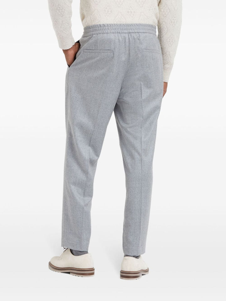 Trousers Brunello Cucinelli Trousers Light Grey Brand