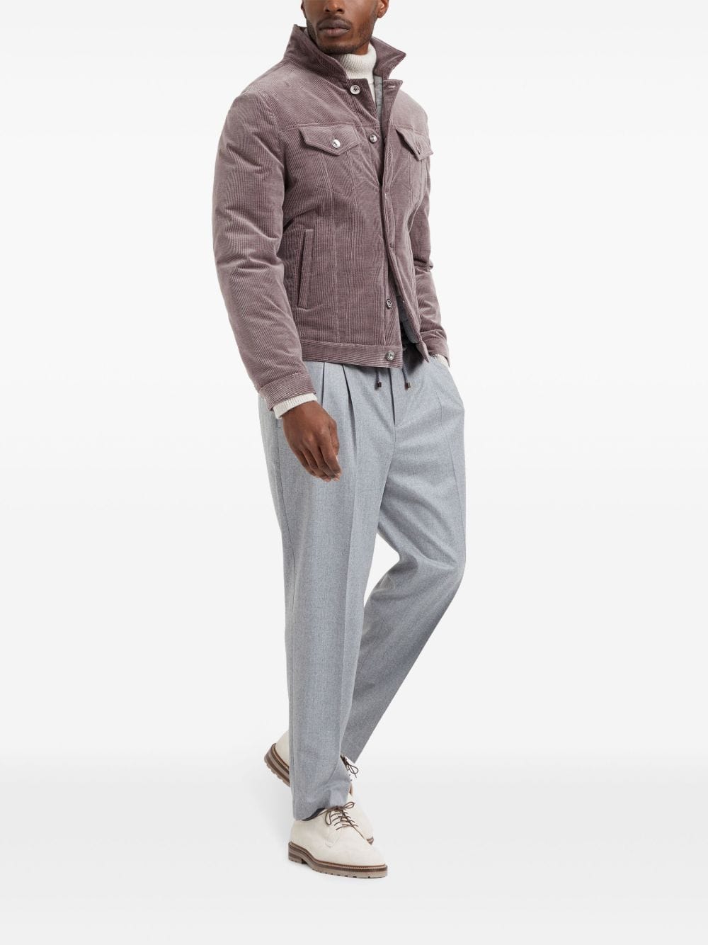 Trousers Brunello Cucinelli Trousers Light Grey Brand