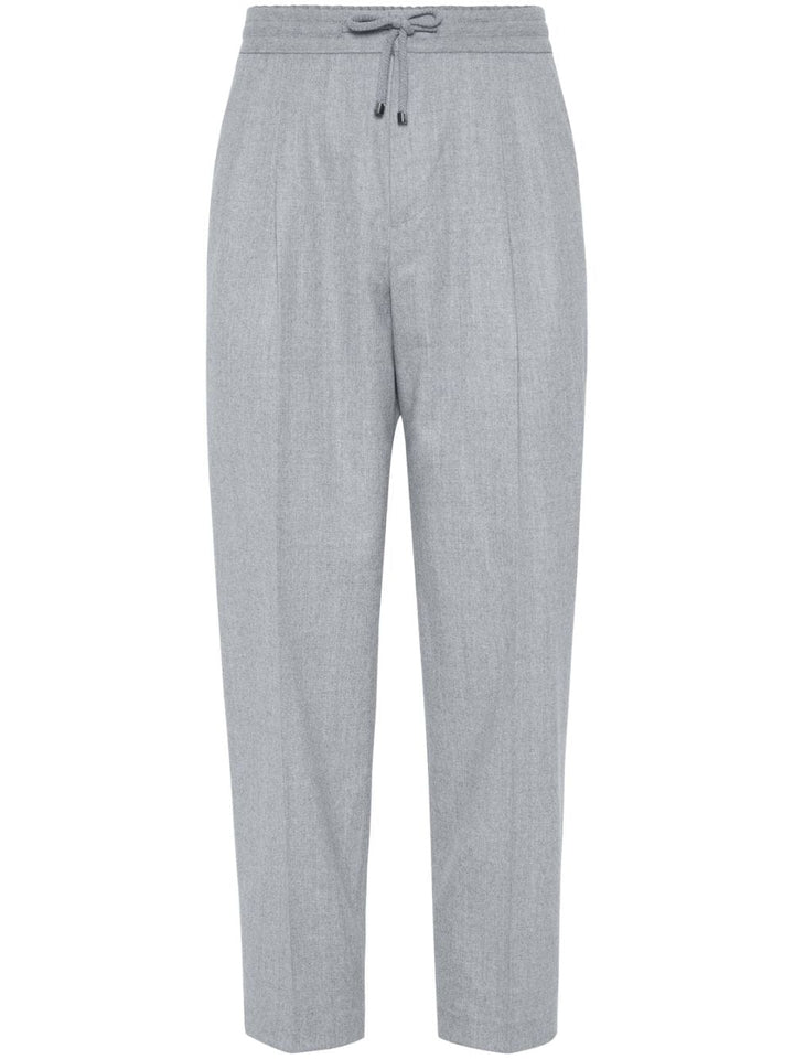 Trousers Brunello Cucinelli Trousers Light Grey Brand