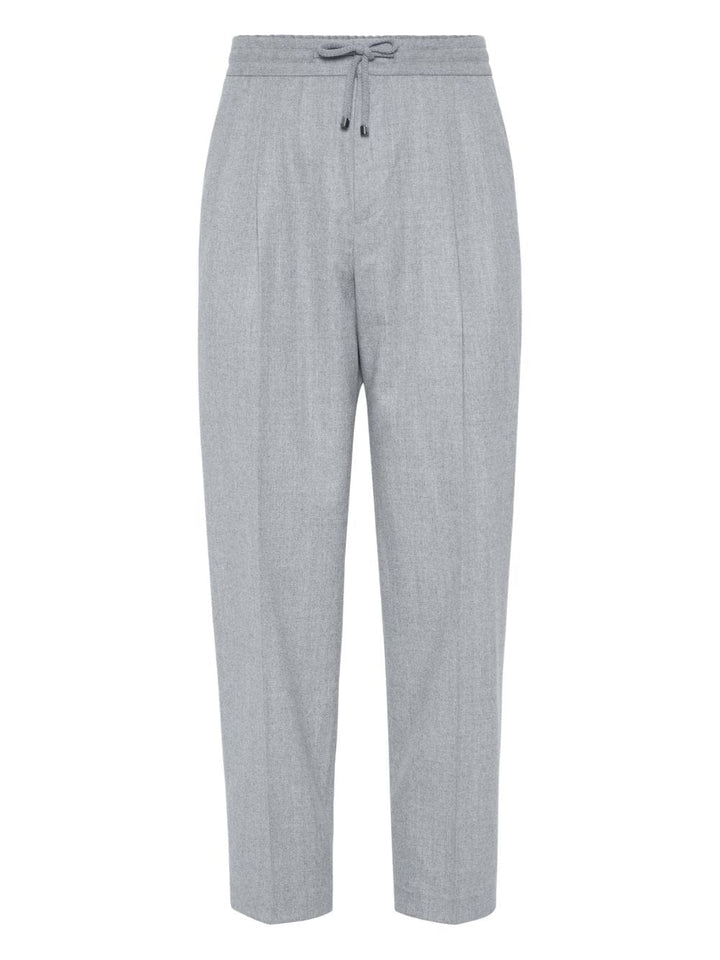 Trousers Brunello Cucinelli Trousers Light Grey Brand
