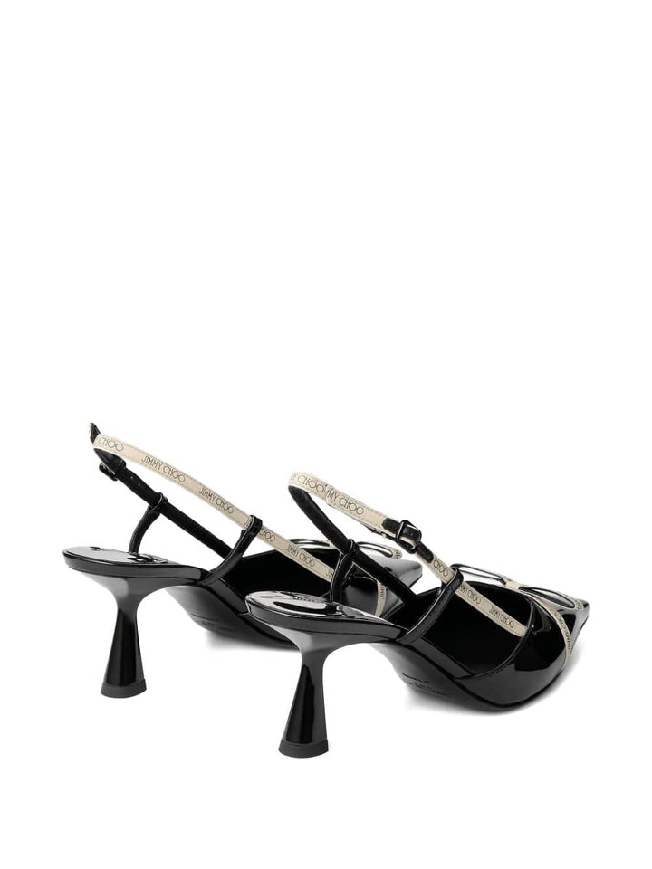 Medium Heel Jimmy Choo With Heel Black Brand