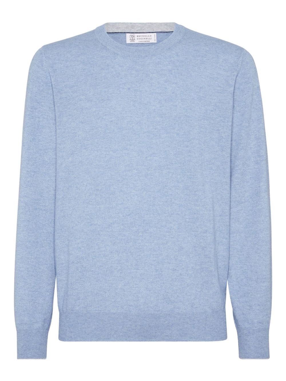 Topwear Brunello Cucinelli Sweaters Clear Blue Brand