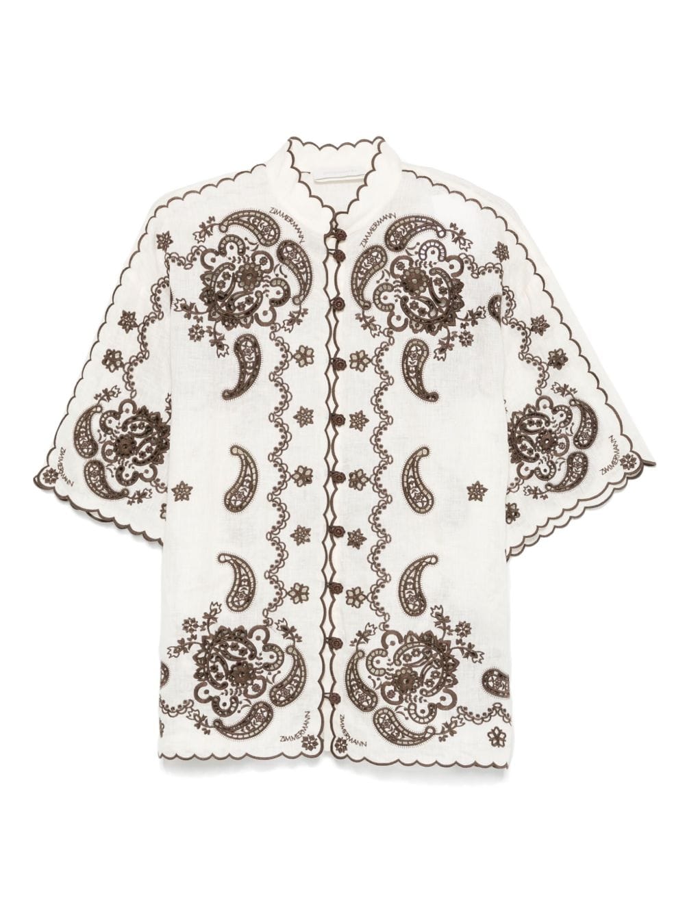 Shirts Zimmermann Shirts Ivory Brand