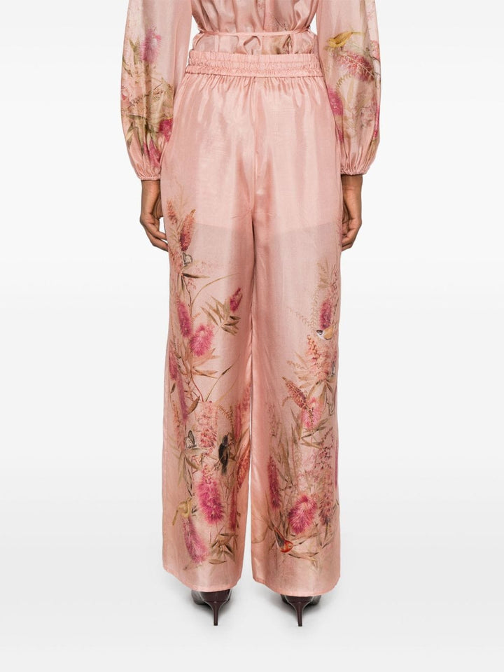 Trousers Zimmermann Trousers Pink Brand