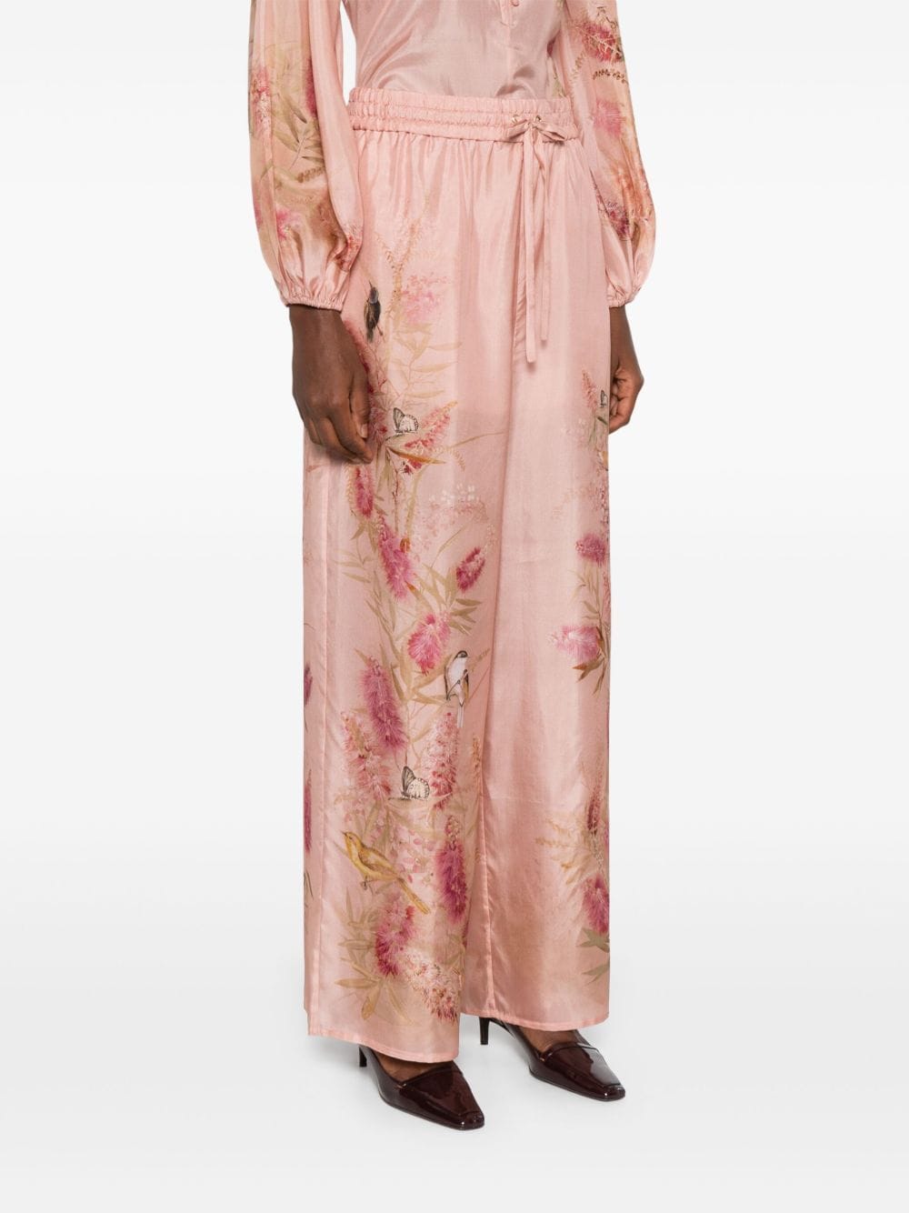 Trousers Zimmermann Trousers Pink Brand
