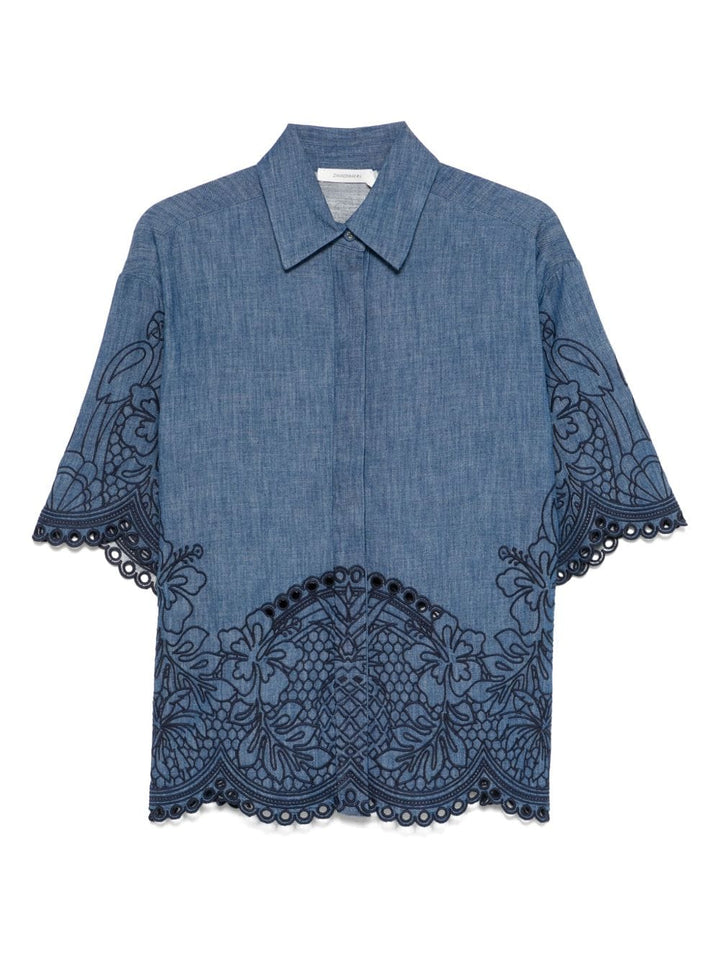 Shirts Zimmermann Shirts Blue Brand