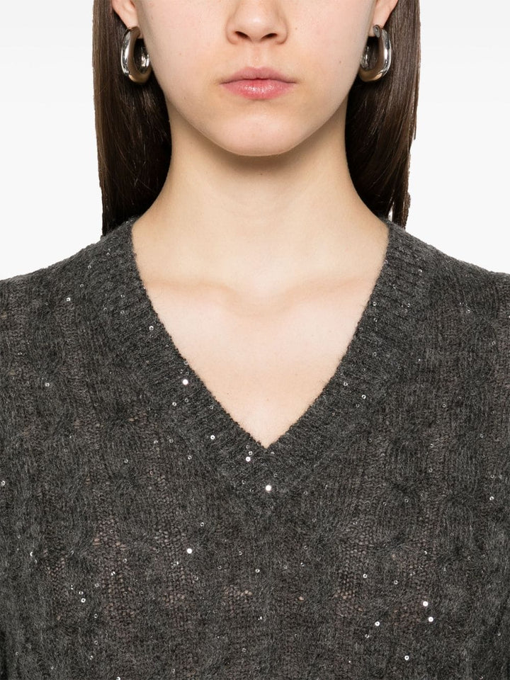 Topwear L Brunello Cucinelli Sweaters Grey Brand