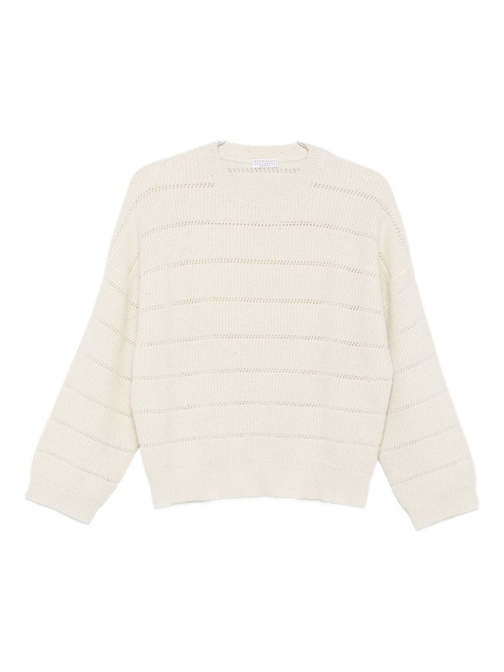 Topwear Brunello Cucinelli Sweaters Beige Brand