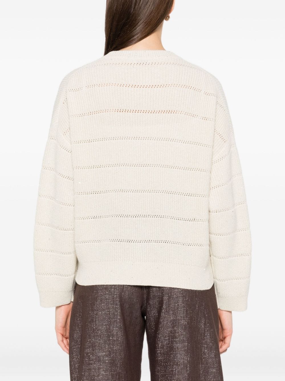 Topwear Brunello Cucinelli Sweaters Beige Brand