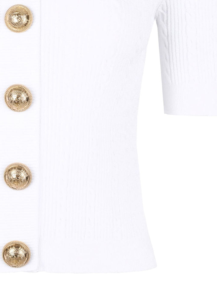 Topwear Balmain Sweaters White Brand
