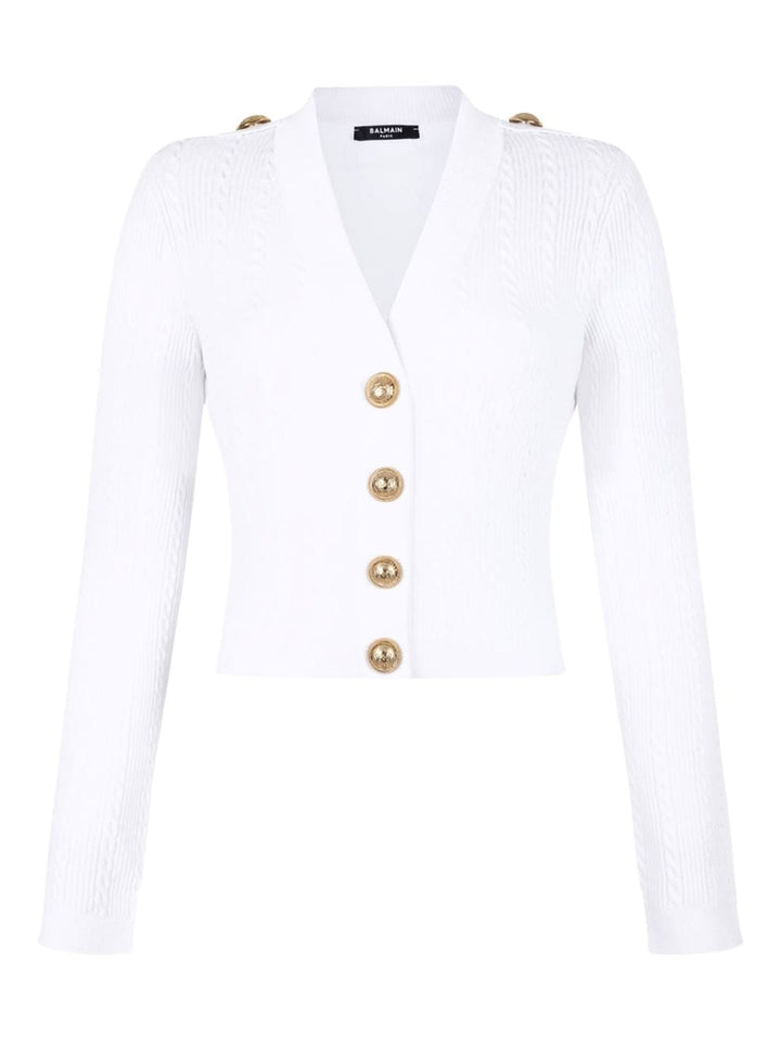 Topwear 38 Balmain Sweaters White Brand