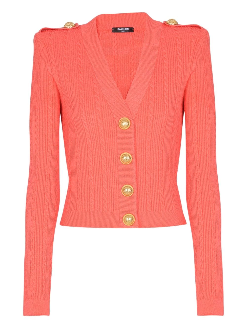 Topwear Balmain Sweaters Orange Brand