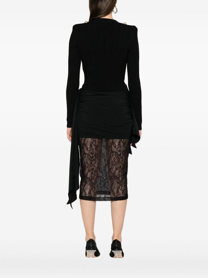 Topwear 40 Balmain Sweaters Black Brand