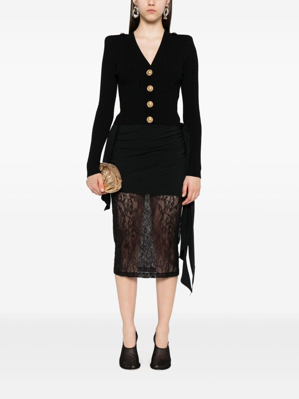 Topwear 40 Balmain Sweaters Black Brand