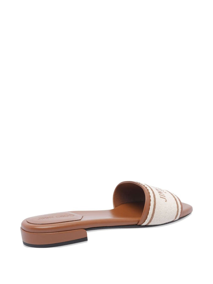 Sandals Jimmy Choo Sandals Leather Brown Brand