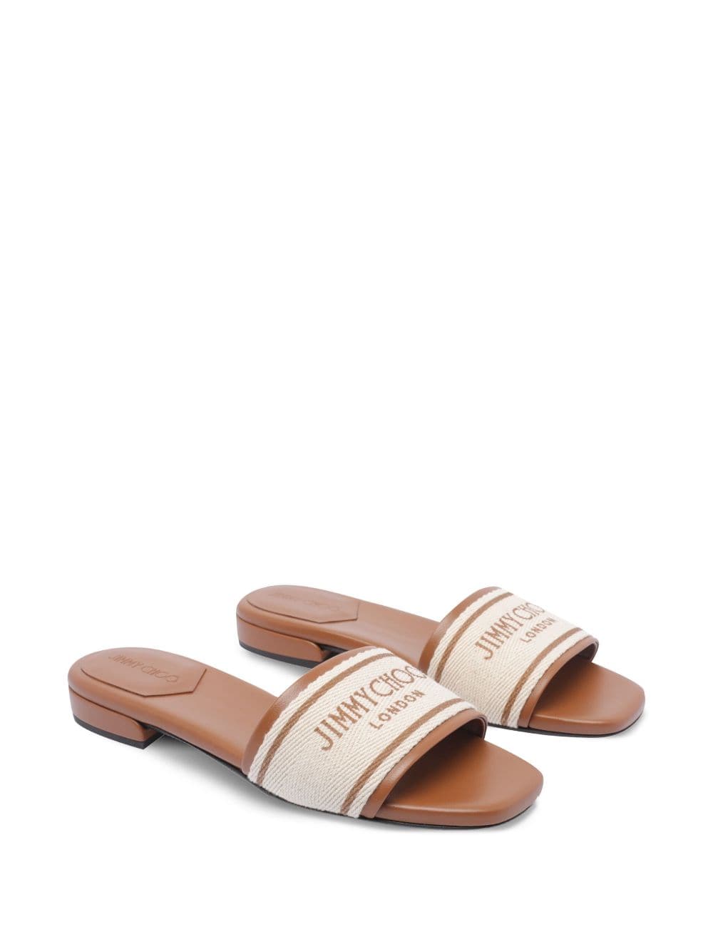 Sandals Jimmy Choo Sandals Leather Brown Brand