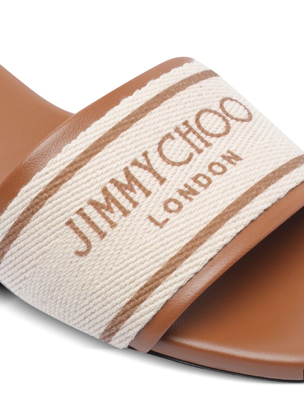 Sandals Jimmy Choo Sandals Leather Brown Brand