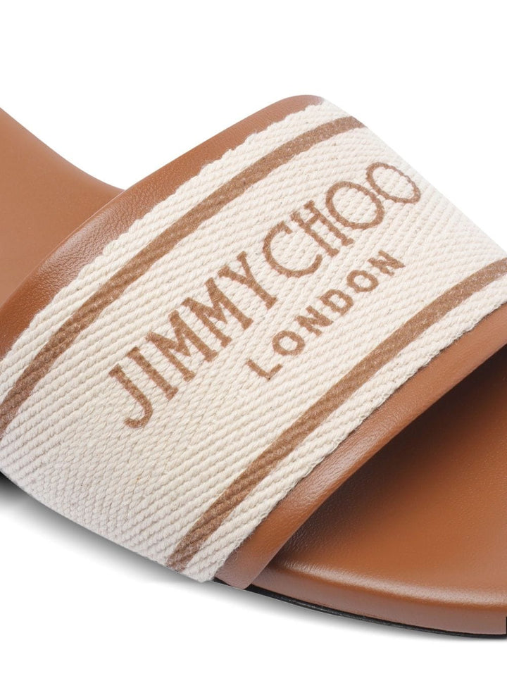 Sandals Jimmy Choo Sandals Leather Brown Brand