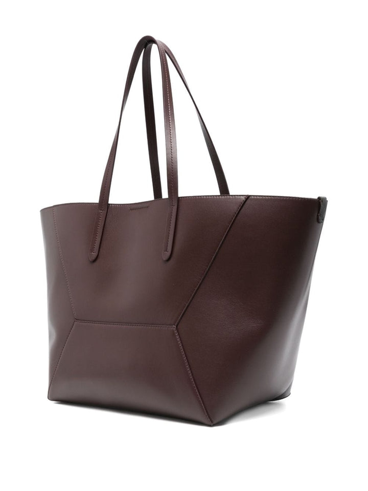 Shopper UNI Brunello Cucinelli Bags.. Bordeaux Brand