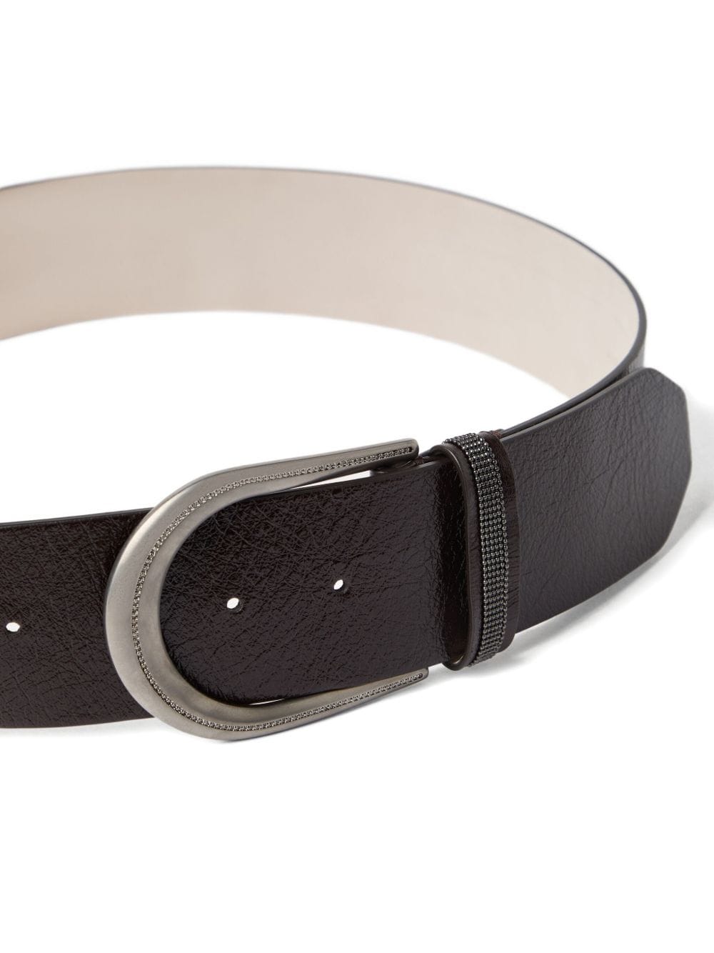 Belts M Brunello Cucinelli Glossy calfskin belt Brand
