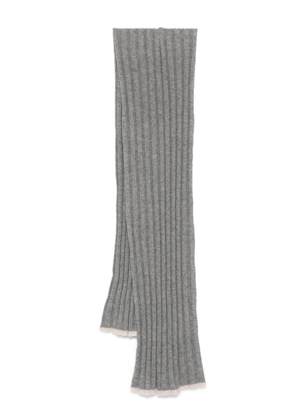 Scarves Hats & Gloves UNI Brunello Cucinelli Scarfs Grey Brand