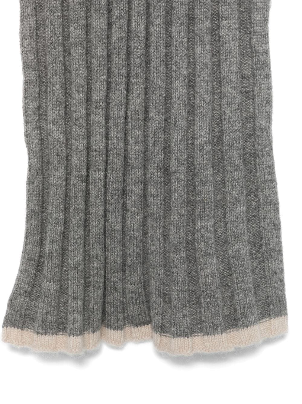 Scarves Hats & Gloves UNI Brunello Cucinelli Scarfs Grey Brand
