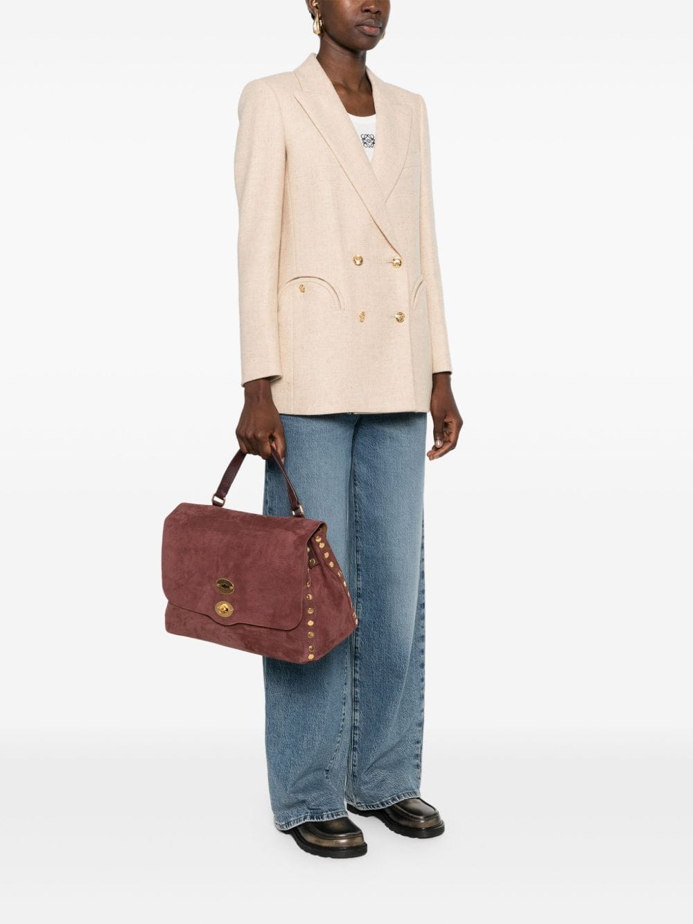 Handbag UNI Zanellato Bags.. Red Brand