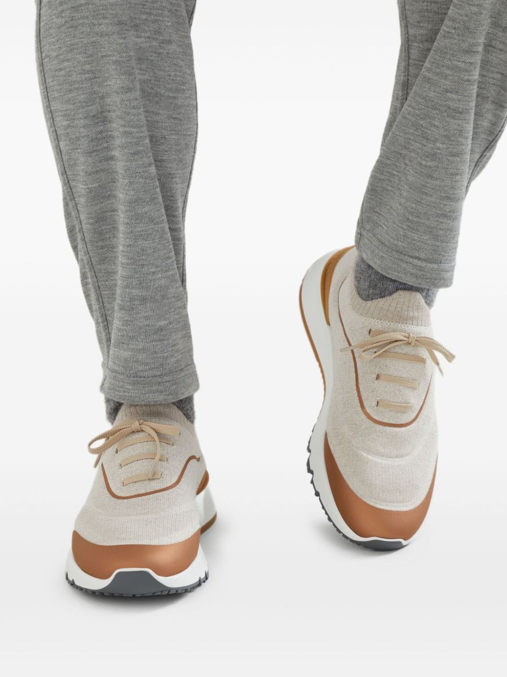 Sneakers 45 Brunello Cucinelli Sneakers Beige Brand