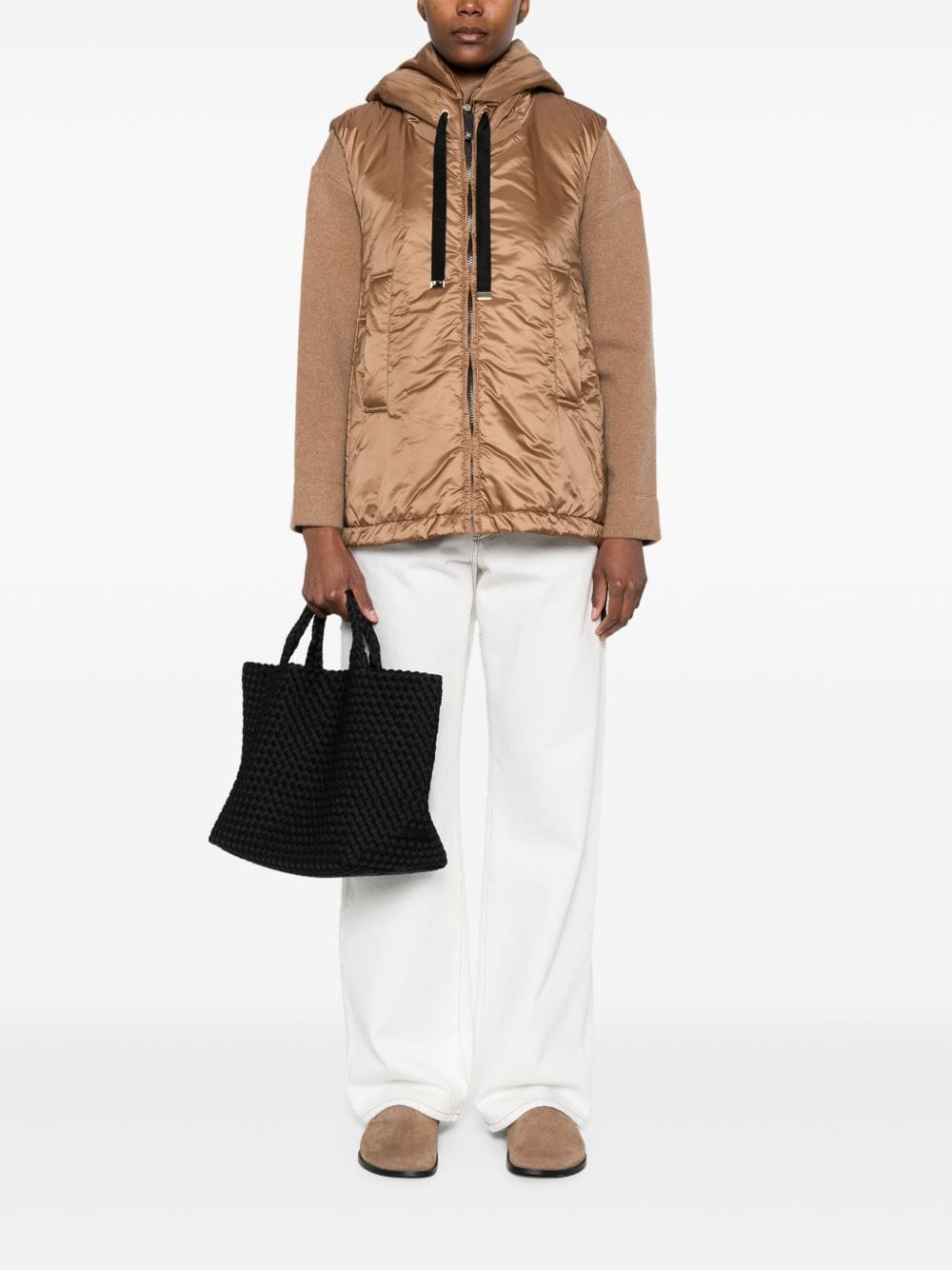 Vests MAX MARA THE CUBE Jackets Brown Brand