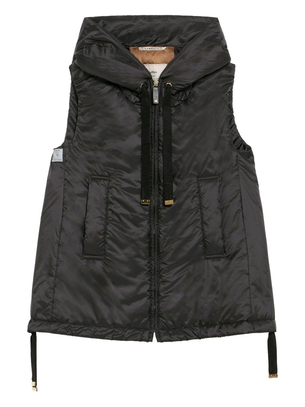Vests MAX MARA THE CUBE Jackets Black Brand