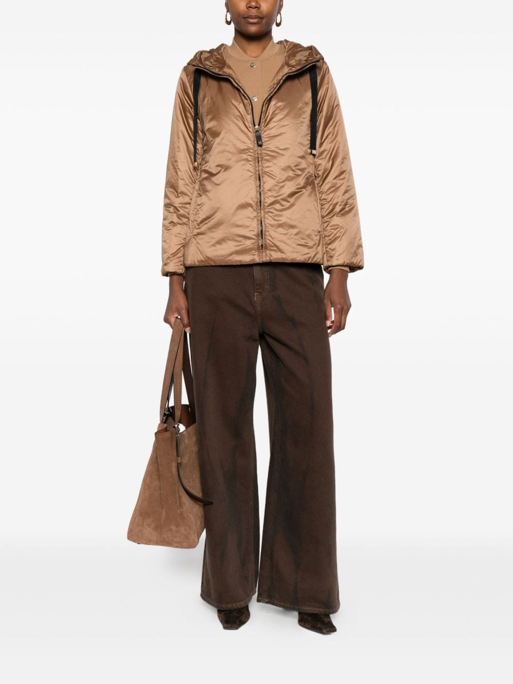 Jackets MAX MARA THE CUBE Coats Brown Brand
