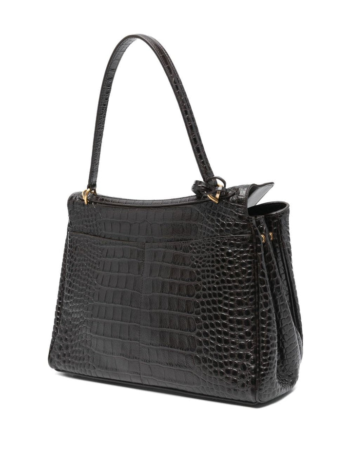 Handbag UNI Balenciaga Rodeo Medium Leather Handbag Brand